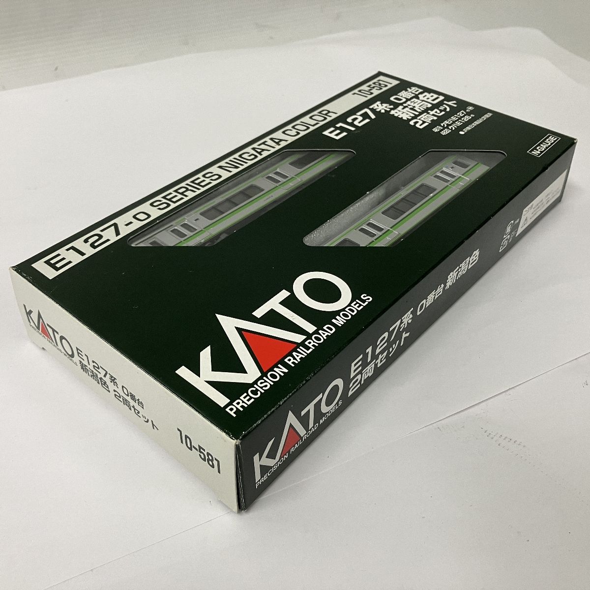 KATO 10-581 E127系 0番台 新潟色 2両セット 鉄道模型 N 中古