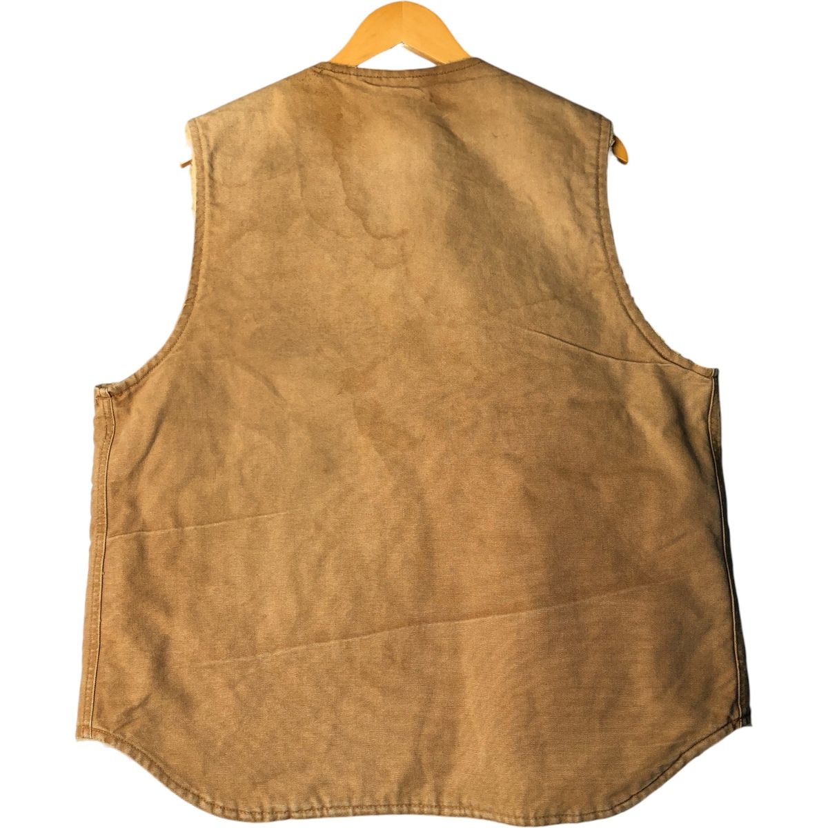 古着 80年代 カーハート Carhartt ダックベスト USA製 メンズXL相当