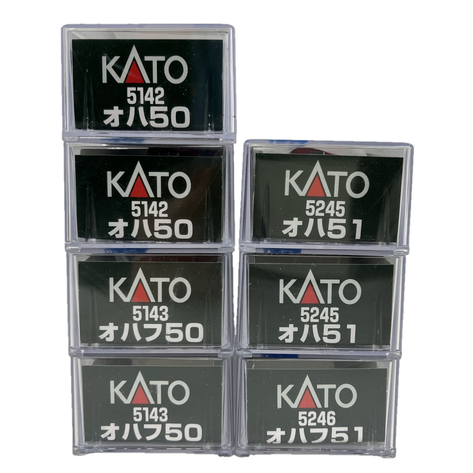 KATO 5142 2 5143 5245 5246 オハ50 オハフ50 オハ51 オハフ51 おまとめ 7点セット カトー 鉄道模型 Nゲージ 良好