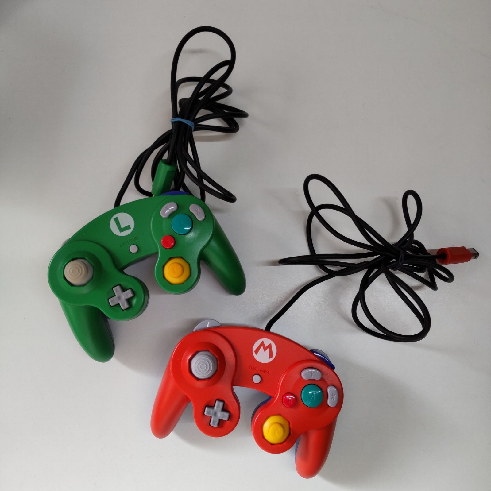 一部動作 済み Nintendo GAMECUBE ニンテンドーゲームキューブ コントローラー マリオ ルイージ モデル クラブニンテンドー 品 L1475