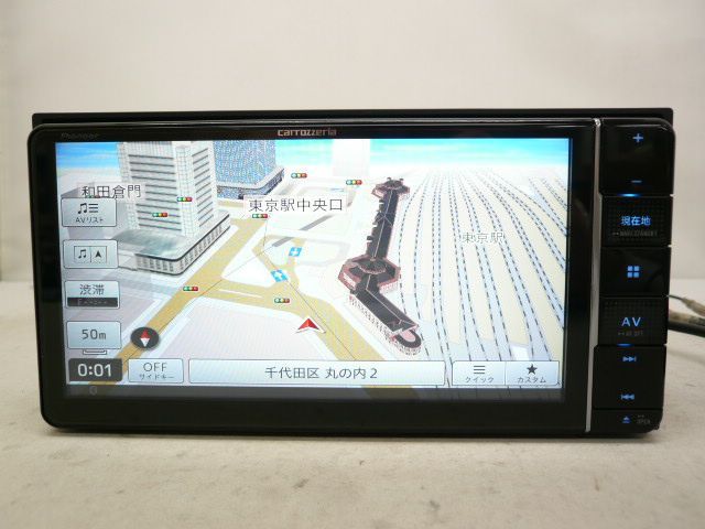 HDMI入出力 カロッツェリア AVIC RW 710 メモリーナビ 地デジ フルセグ DVD CD SD iPod USB ブルートゥース ハンズフリー