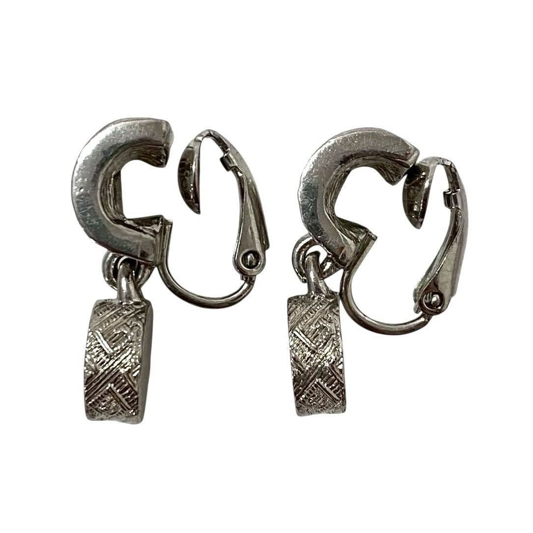 GIVENCHY】イヤリング シルバーカラー ストーン ジバンシー/ジバンシイ