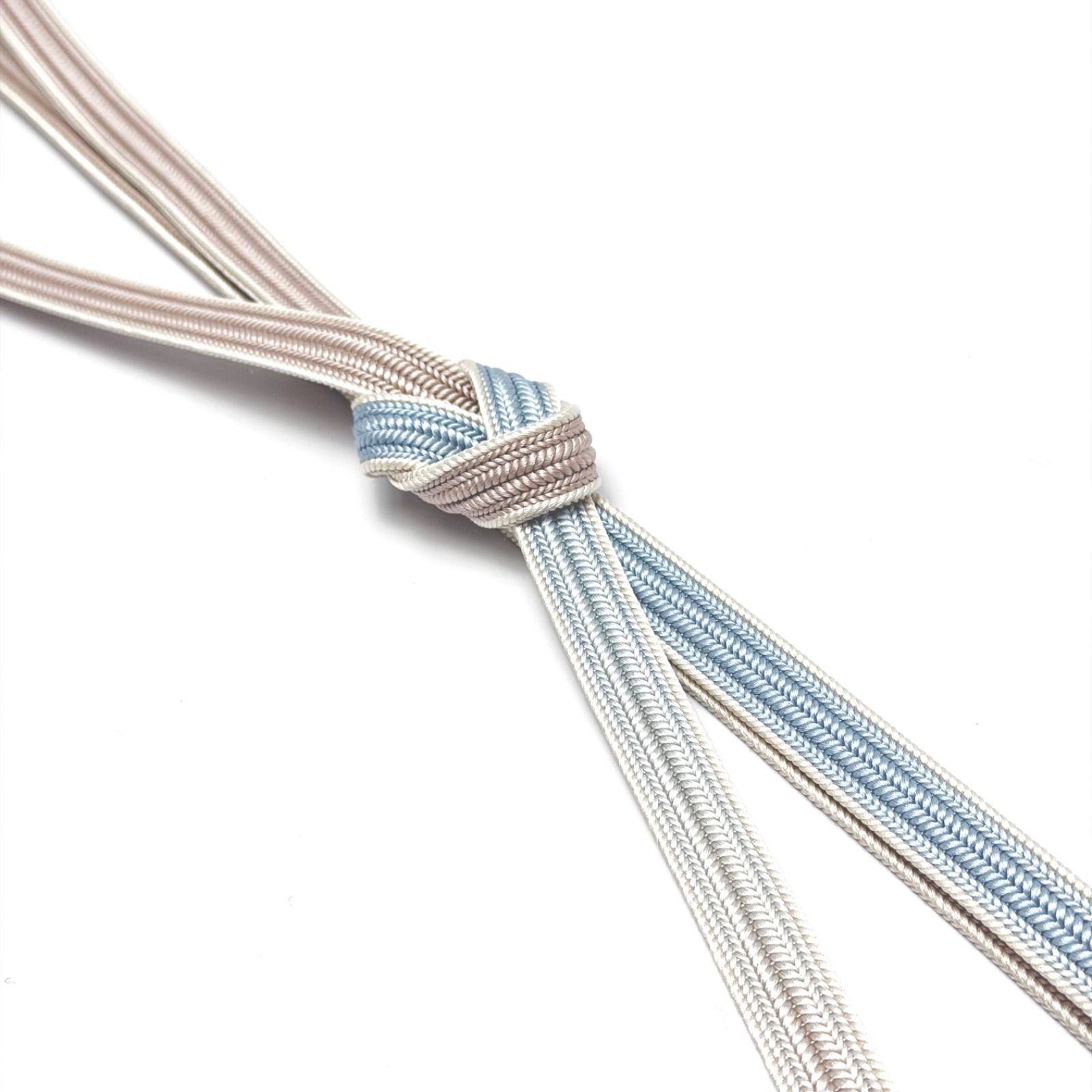 帯締め 衿秀 綾竹組 双葉ぼかし より房 0075