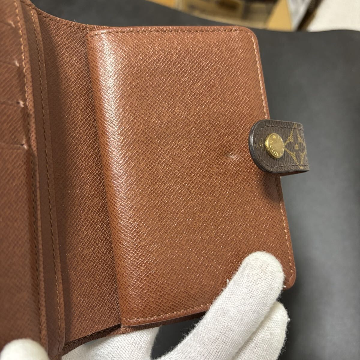  s 35 ポルトモネビエヴィエノワ モノグラム ルイヴィトン 二つ折り財布 がま口 Louis Vuitton 二つ折り財布 折り財布