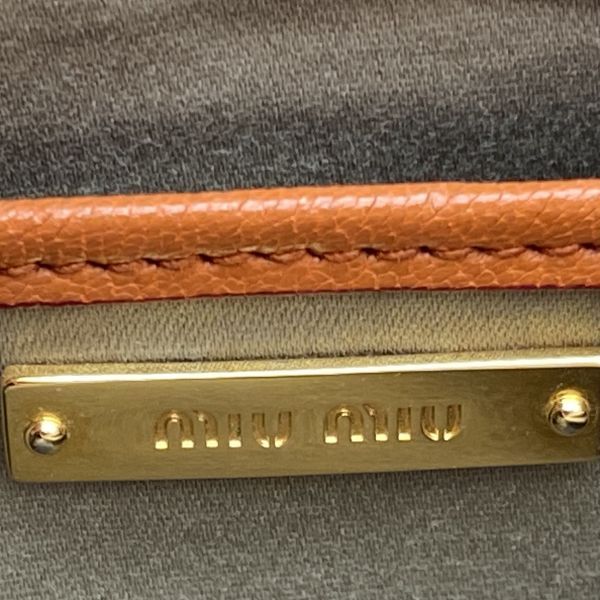 オレンジ系 レザー