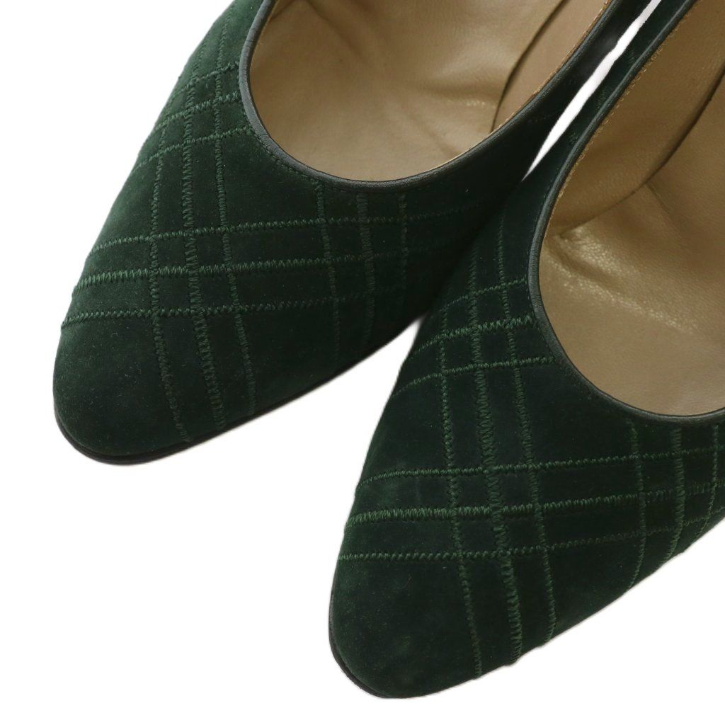 チェック柄 刺繍