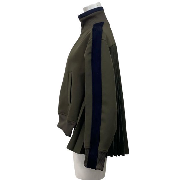 ◇ 美品 サカイ sacai マトラッセ ツイル ブルゾン 長袖 ハイネック