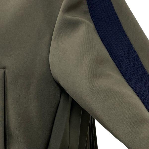 ◇ 美品 サカイ sacai マトラッセ ツイル ブルゾン 長袖 ハイネック