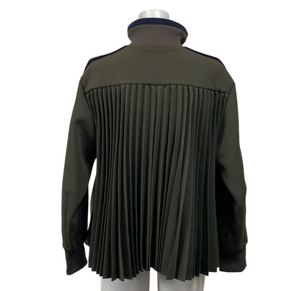 ◇ 美品 サカイ sacai マトラッセ ツイル ブルゾン 長袖 ハイネック