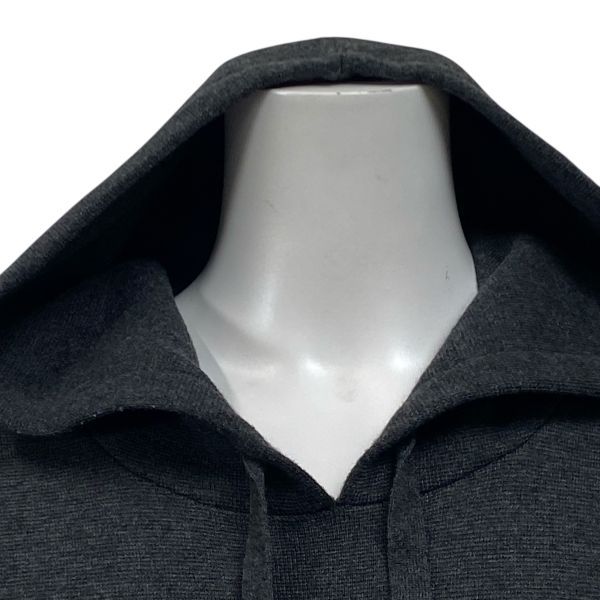 スピックアンドスパン Spick and Span フーテッド ニットロングワンピース 長袖 カジュアル グレー 毛混 サイズF レディース S 5 X 328