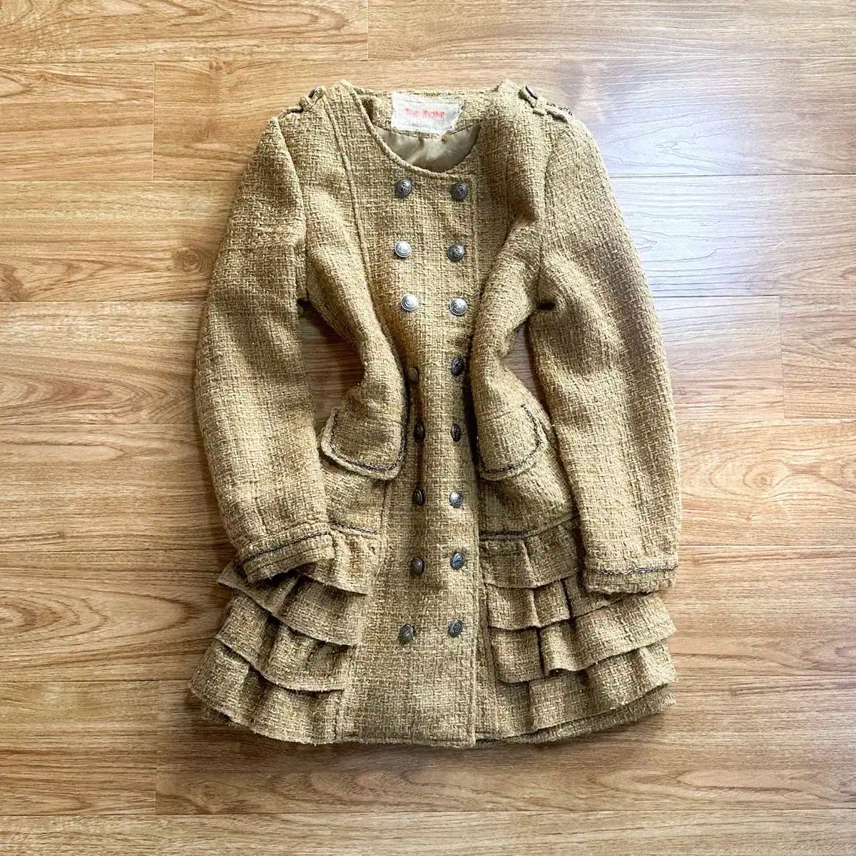 ヴィンテージ 姉ギャル レース スポーツブラ ブラウン コート 姫 姫カジ ラテギャル ロギャル ギクシック