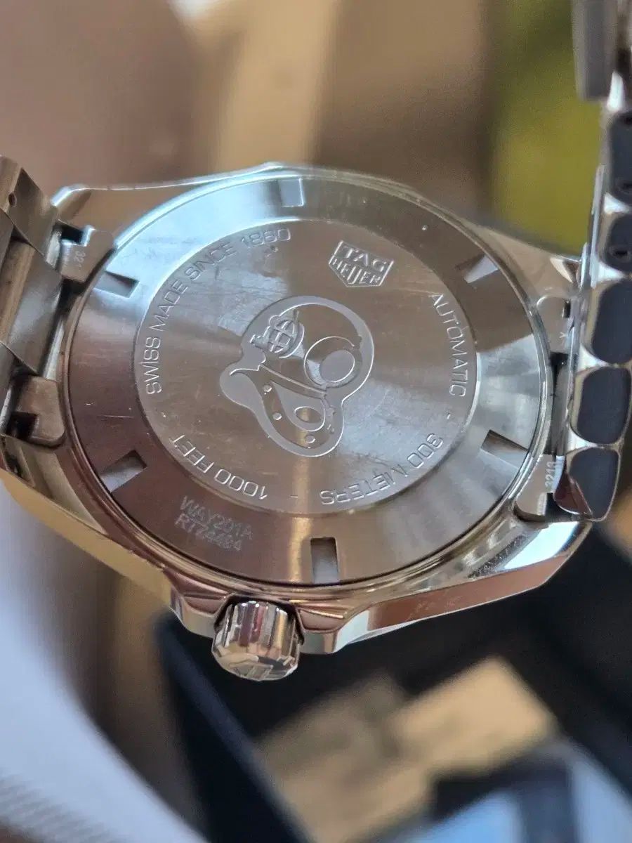  タグ ホイヤー アクアレーサー オートマチック 時計 フルセット 好み 薄手ニット 自動巻き時計 腕時計(アナログ)