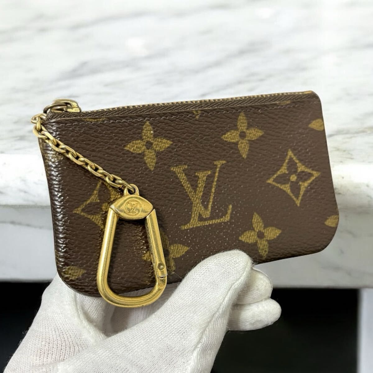 s37 ポシェットクレ モノグラム ルイヴィトン 小銭入れ コインケース Louis Vuitton