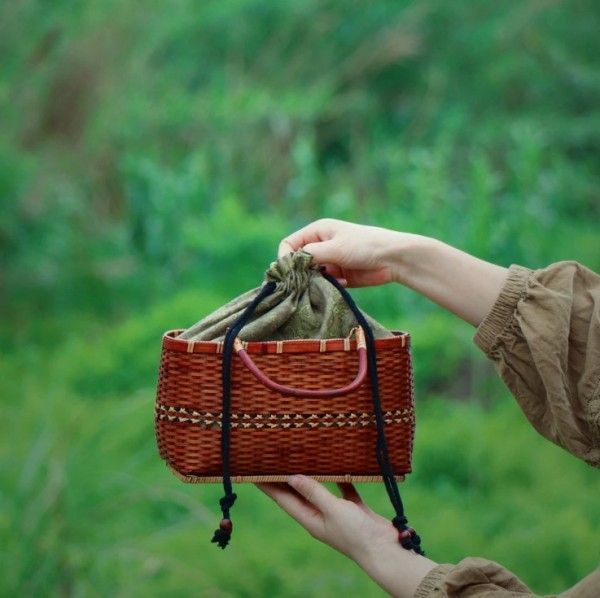 ハンドメイド 手提げカバン