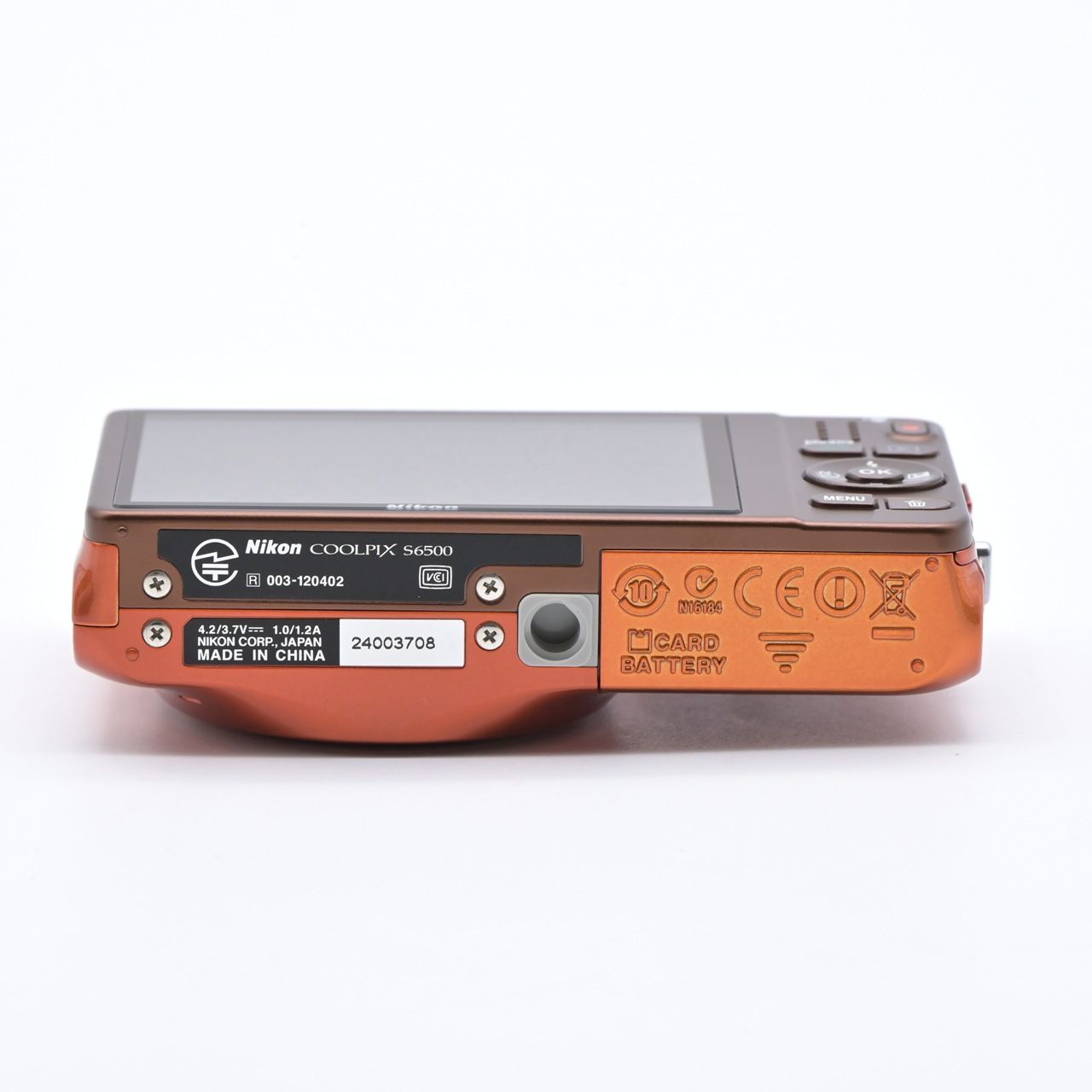 Nikon ニコン COOLPIX S6500 マンダリン オレンジ コンパクトデジタル
