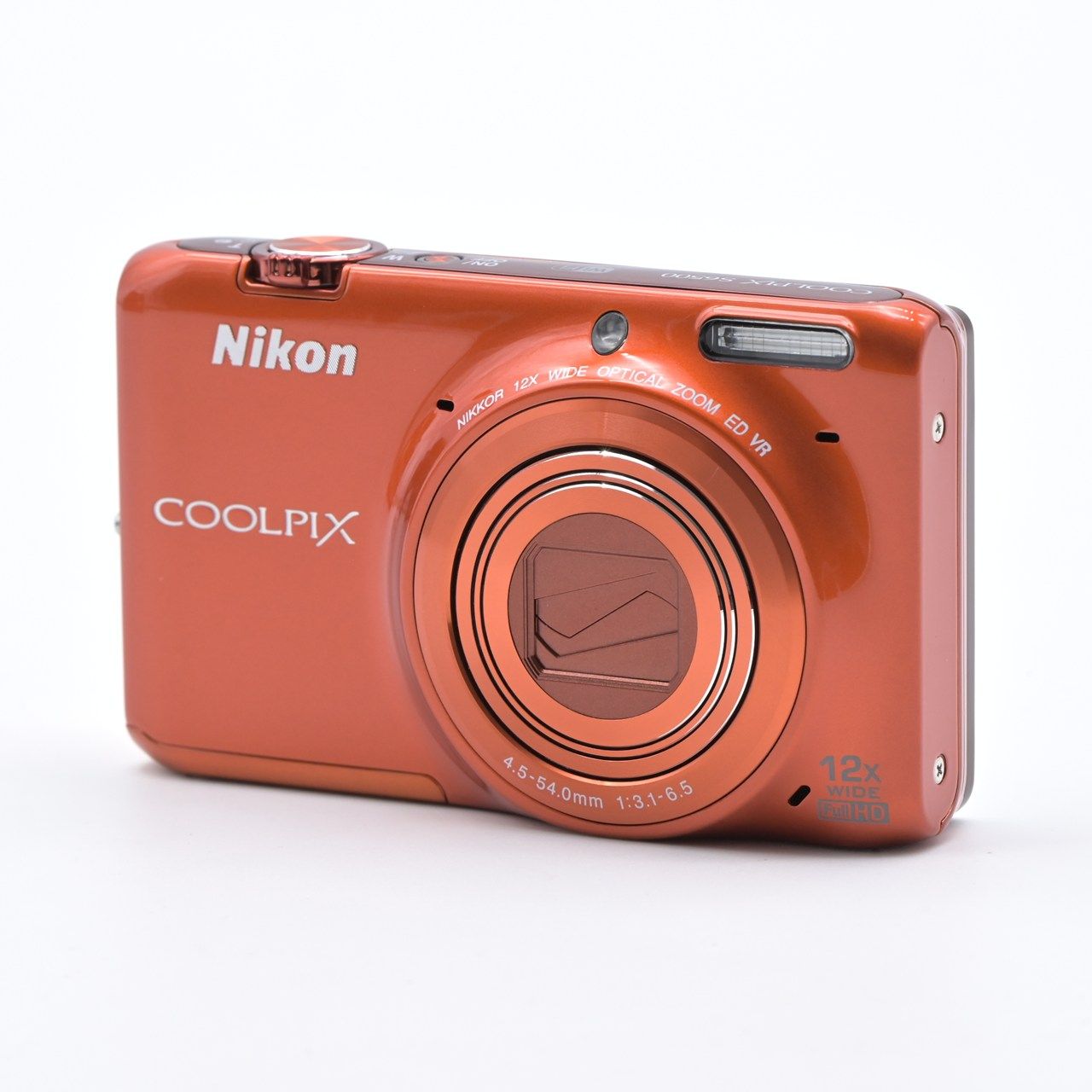 Nikon ニコン COOLPIX S6500 マンダリン オレンジ コンパクトデジタル