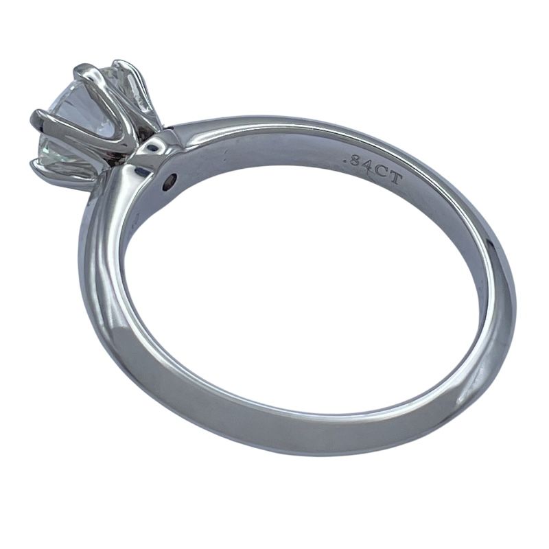 ティファニー TIFFANY&CO ソリティアリング プラチナ Pt950 ティファニー TIFFANY&CO ソリティアリング プラチナ Pt950