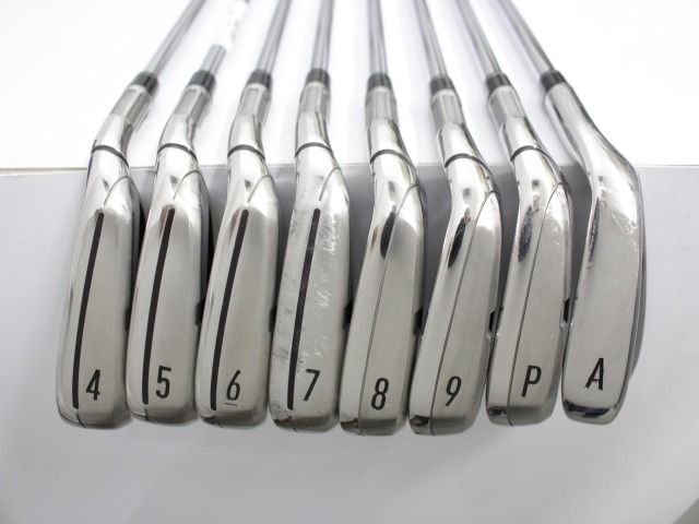Bランク アイアンセット テーラーメイド M 4 KBS MAX 85 US 8本組 R 21 5 4794