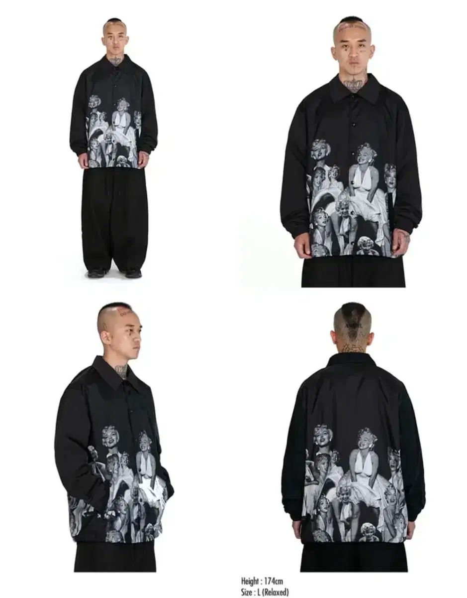 モンロー コーチジャケット