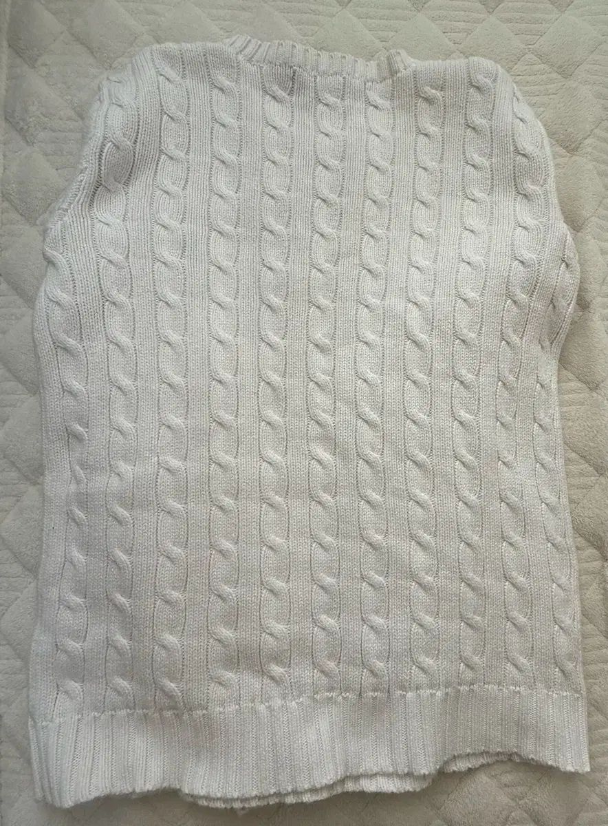  ポロ ラルフローレン ケーブル ニット 白 長袖 ニット セーター