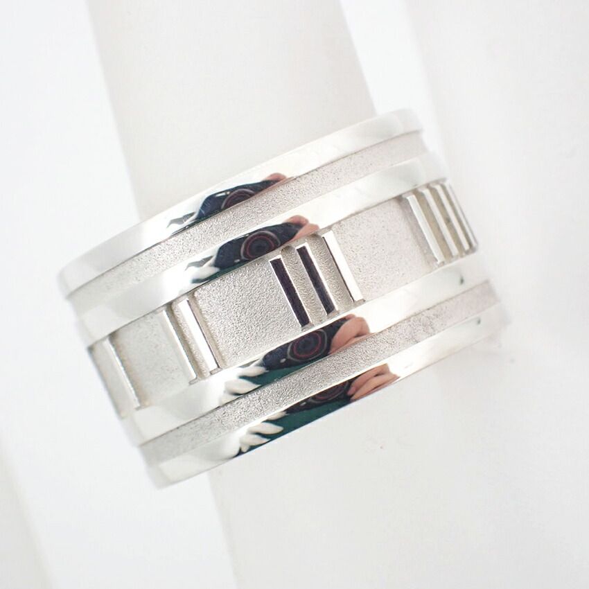 ティファニー 925 アトラス ワイド リング /11.5号/j90-5 11.5号