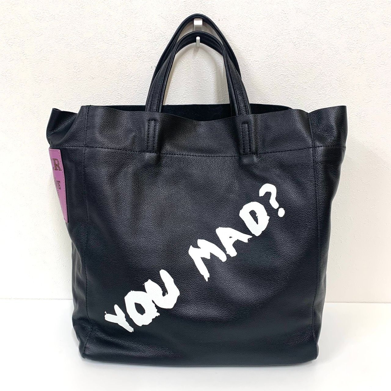 intoxic×NOUER 2way レザートートバッグ Intoxic×nouer バッグ 黒 