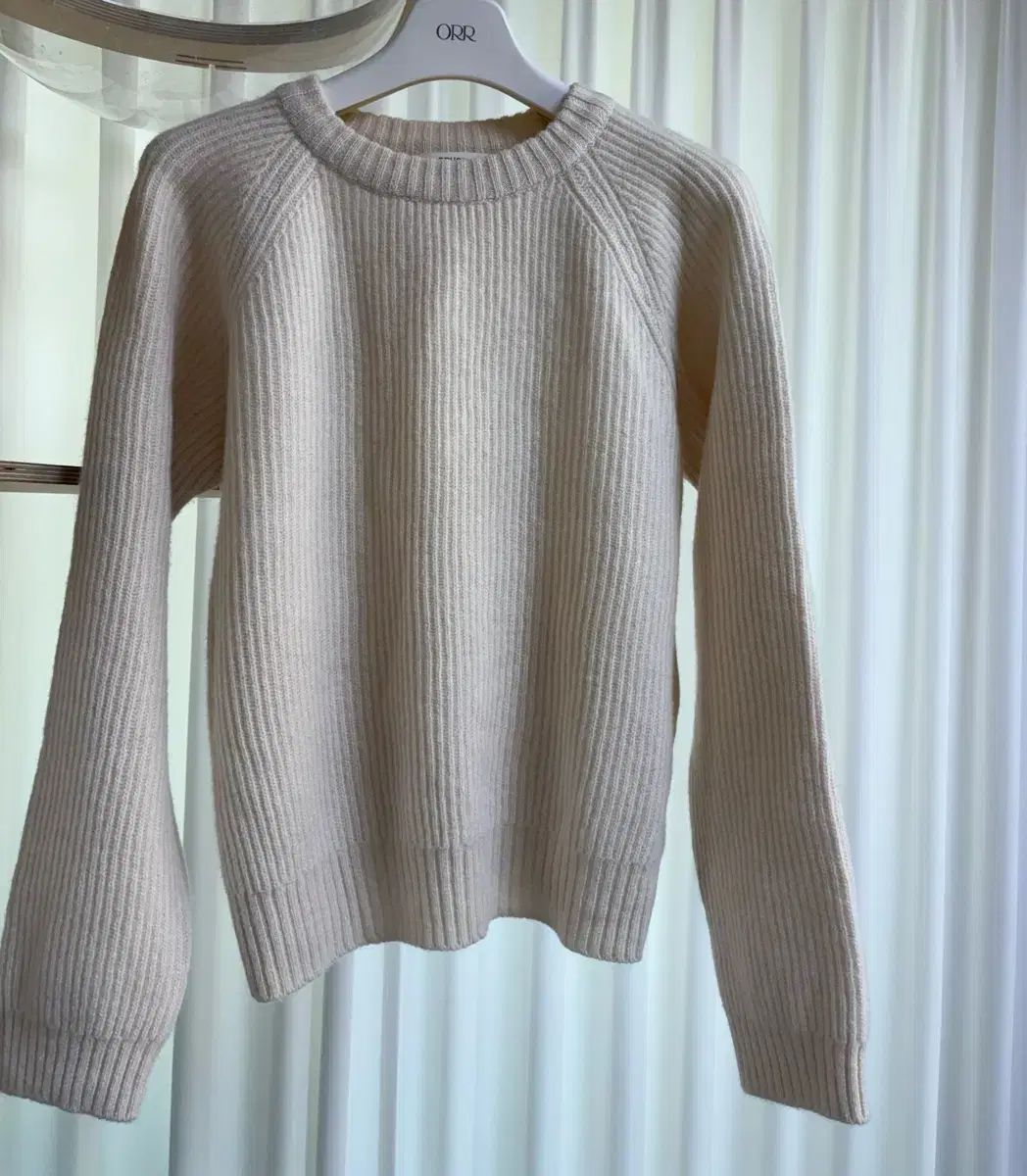 spush ラグラン ニット - アイボリー