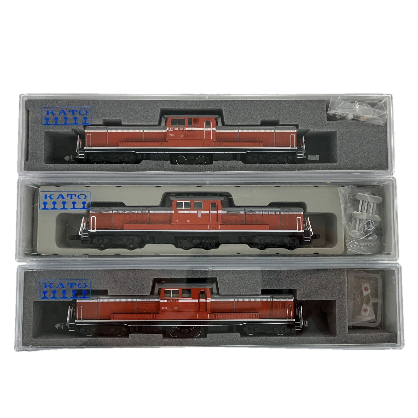 KATO 7008 3 5 G DD 51 後期 暖地型 842 お召機 800 高崎車両センター 電気機関車 3両 カトー 鉄道模型 Nゲージ 良好