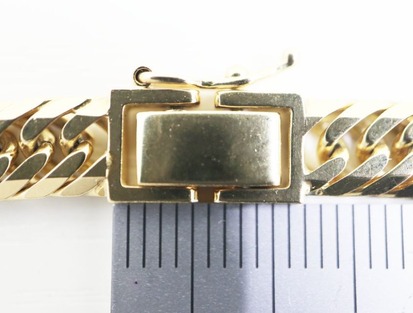 K 18 キヘイ 喜平 ブレスレット 8面トリプル 20 4 g 8メントリプル 18金 イエローゴールド 750 YG ジュエリー