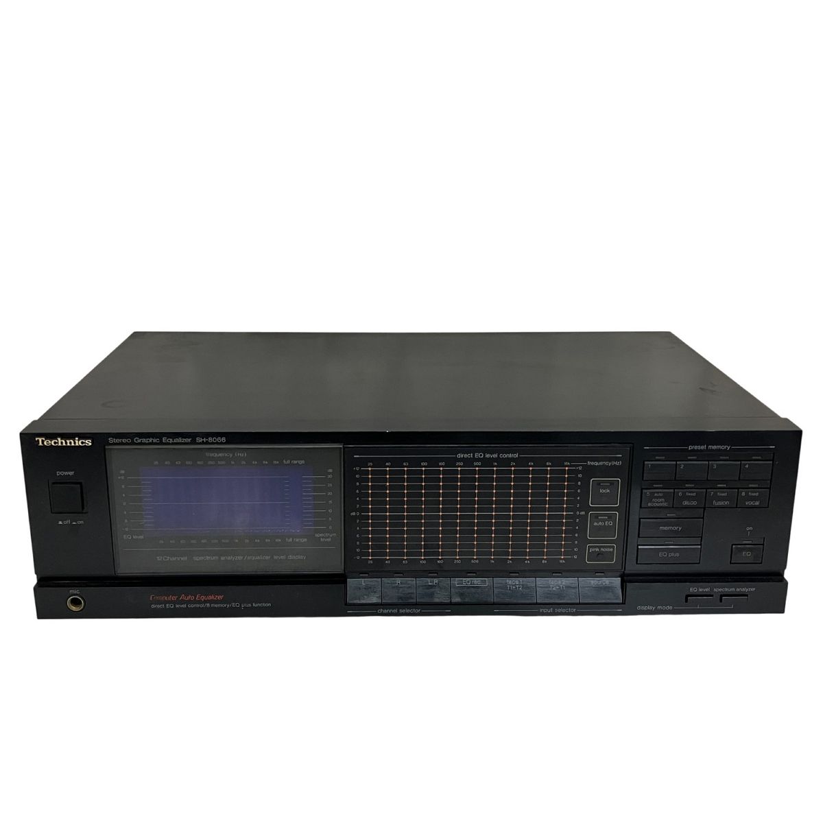 Technics SH 8066 グラフィックイコライザー テクニクス