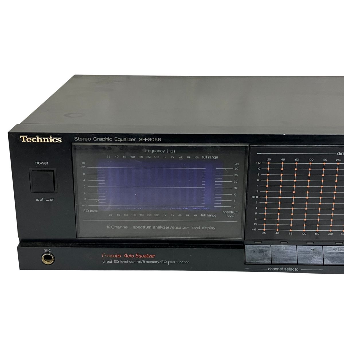 Technics SH-8066 グラフィックイコライザー テクニクス ジャンク T10540084