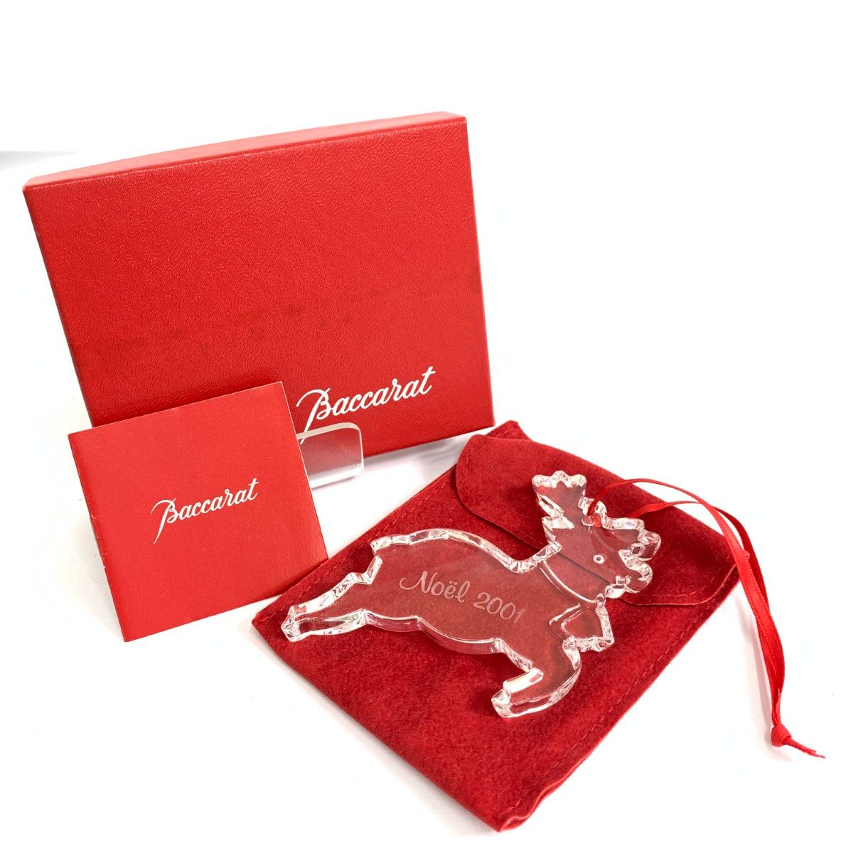 Baccarat Noel 2001 クリスマスオーナメント バカラ クリスタル