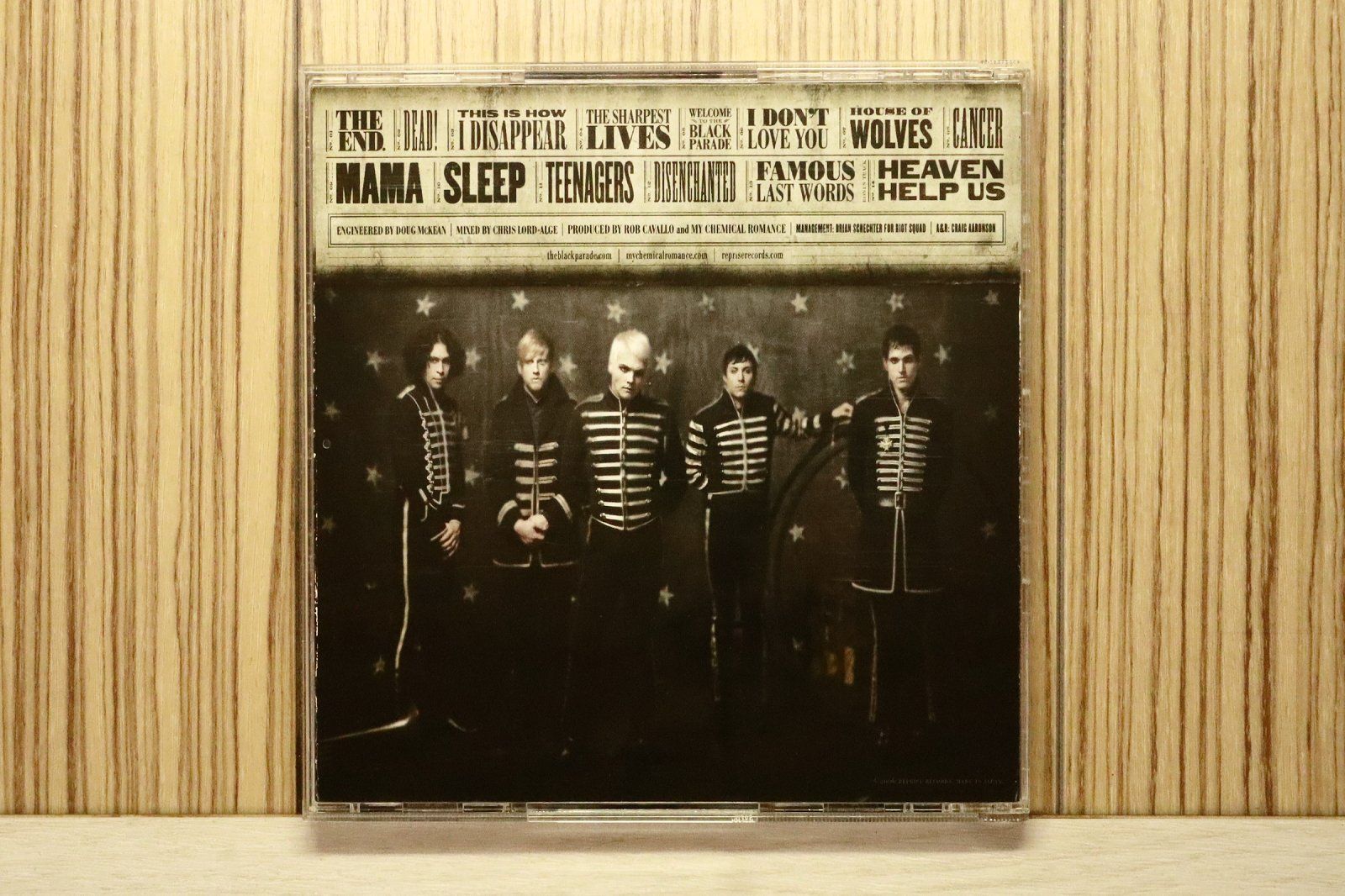 ■[廃盤/国内盤] My Chemical Romance 1st アルバムCD My Chemical Romance 1st album CD I BROUGHT YOU MY BULLETS From