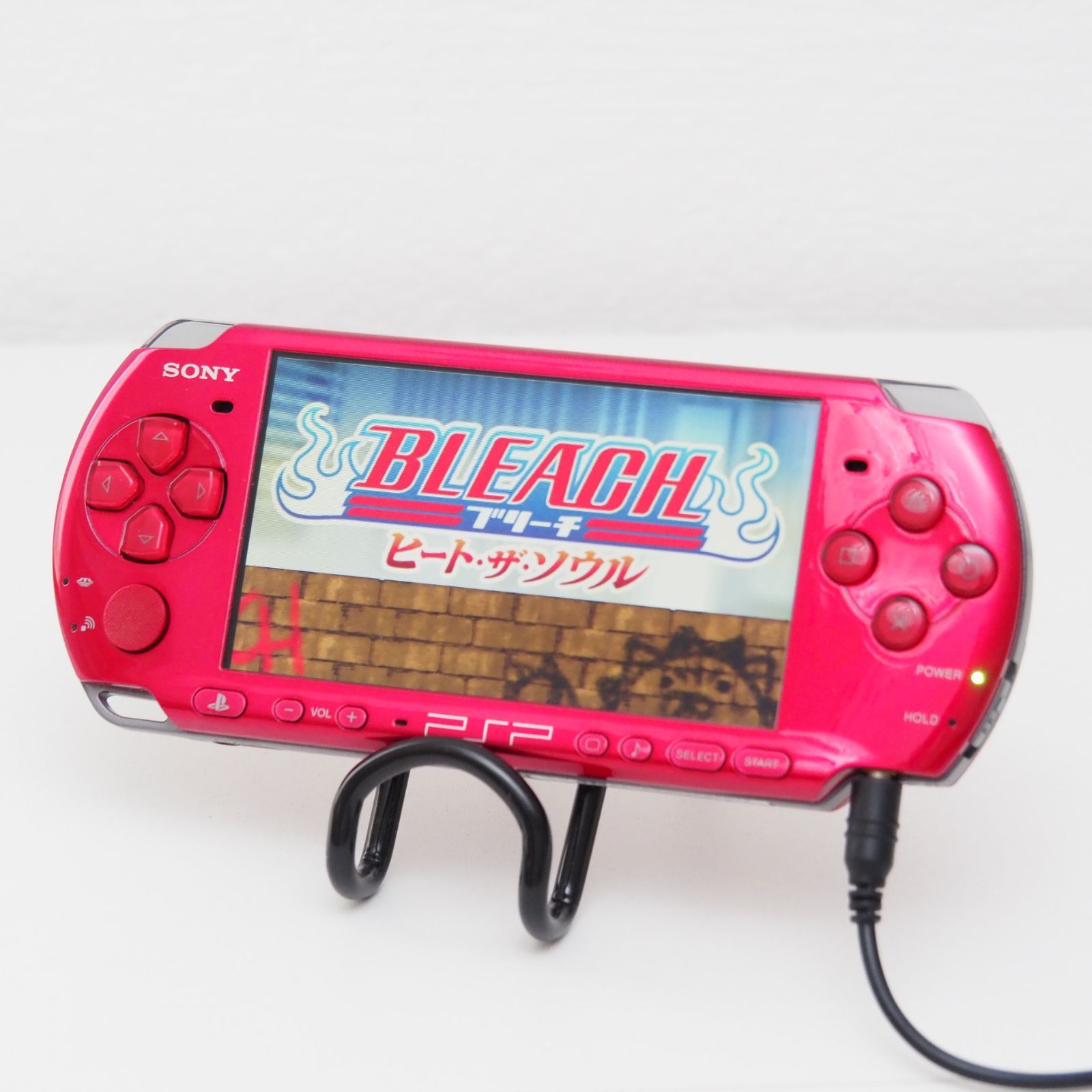 PSP 3000 ラディアンレッド プレイステーションポータブル ソニー SONY