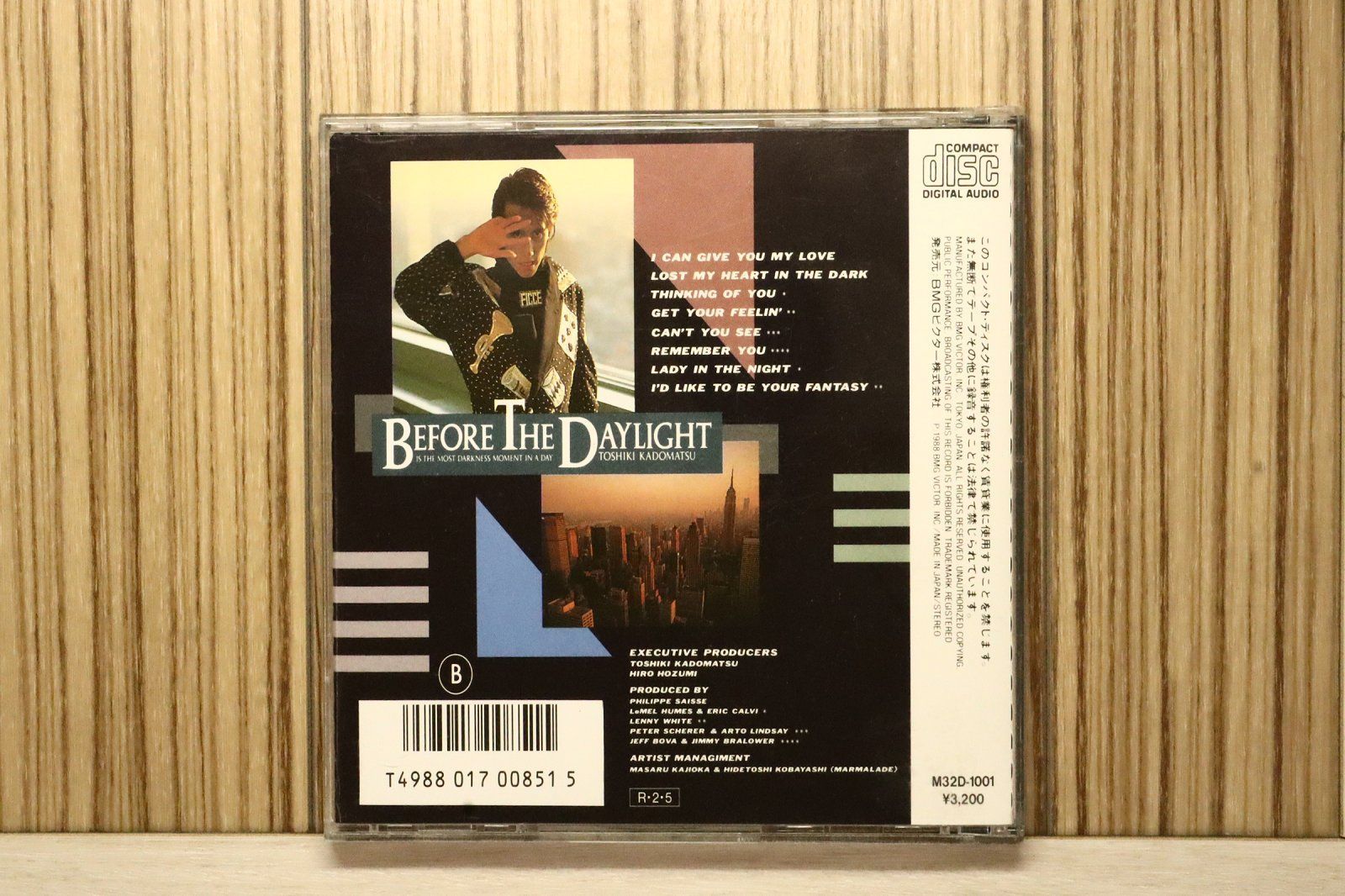 国内盤CD☆角松敏生/Toshiki Kadomatsu□ BEFORE THE DAYLIGHT - 角松