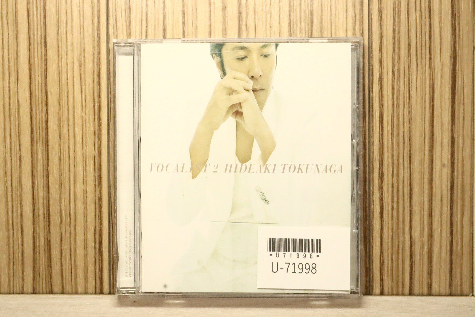 国内盤CD☆徳永英明/Hideaki Tokunaga□ VOCALIST 2 【UMCK1212