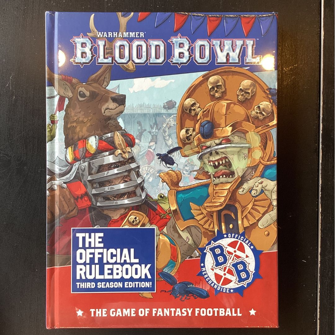 ウォーハンマー ブラッドボウル オフィシャル ルールブック 第3シーズン エディション 英語版 Blood Bowl The Rulebook – Third Season Edition! English