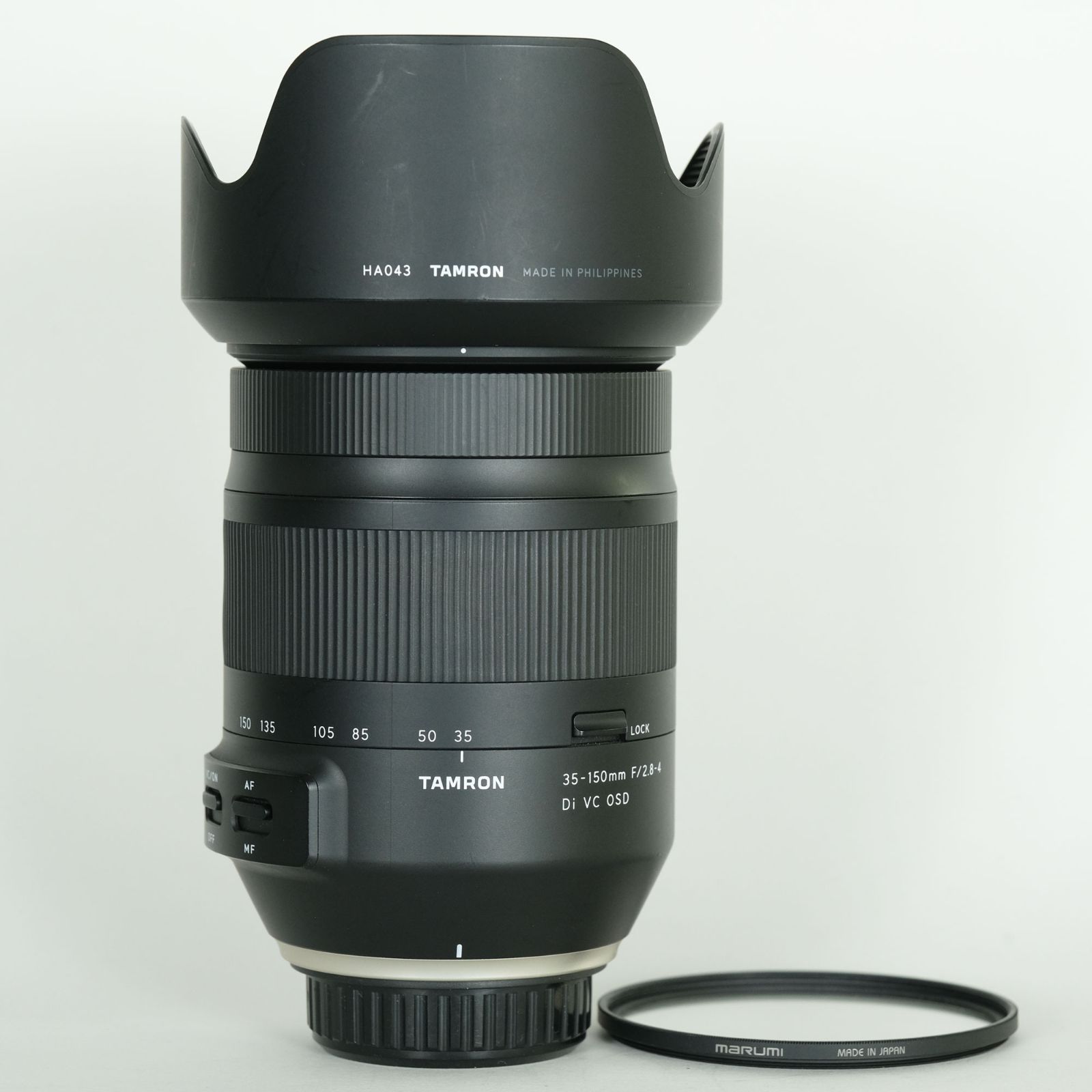  フィルター付 TAMRON 35 150 mm F 2 8 4 Di VC OSD Model A 043 N ニコンF用 Nikon Fマウント レンズ(ズーム) カメラ