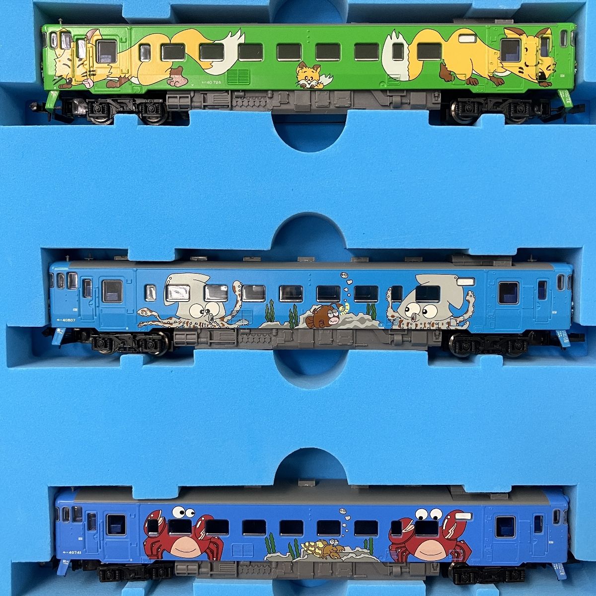 MICRO ACE A 5933 キハ40系 700番台 キタキツネ イカ カニ塗装 3両セット