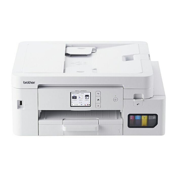 ブラザー プリンター PRIVIO プリビオ A4大容量インクジェット複合機 MFC-J4450N ホワイト brother FAX コピー プリント スキャン 自動両面印刷 Wi-Fi 簡単設定