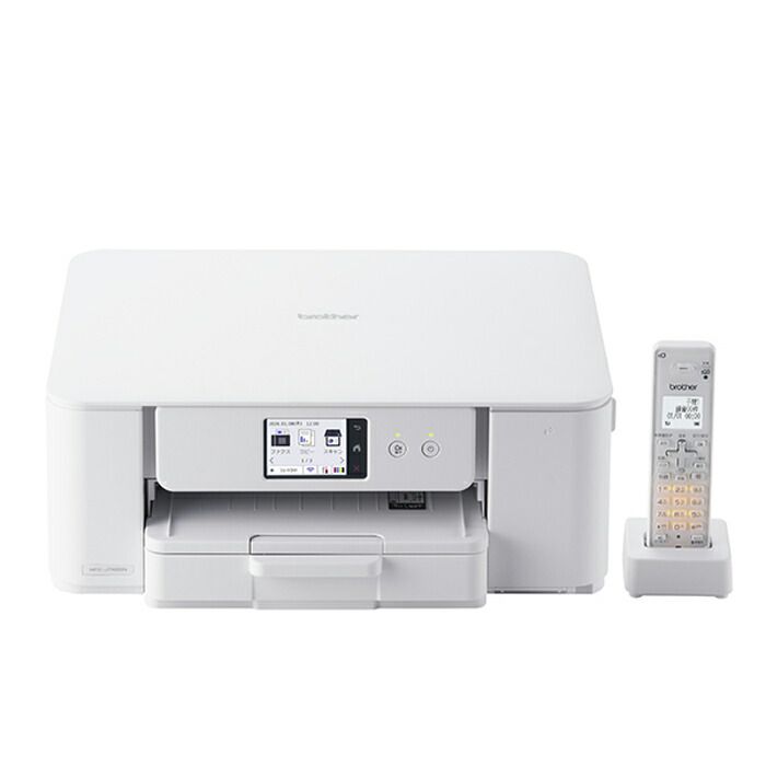 ブラザー プリンター PRIVIO プリビオ A4インクジェット複合機 MFC-J742DN ホワイト brother FAX 電話 子機1台 コピー プリント スキャン Wi-Fi 簡単設定