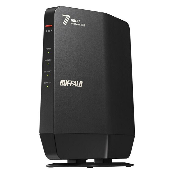 バッファロー デュアルバンド Wi-Fiルーター 5764 688 Mbps AirStation Wi-Fi 7対応 シリーズ -BK ブラック 11 be対応 5 GHz 2.4