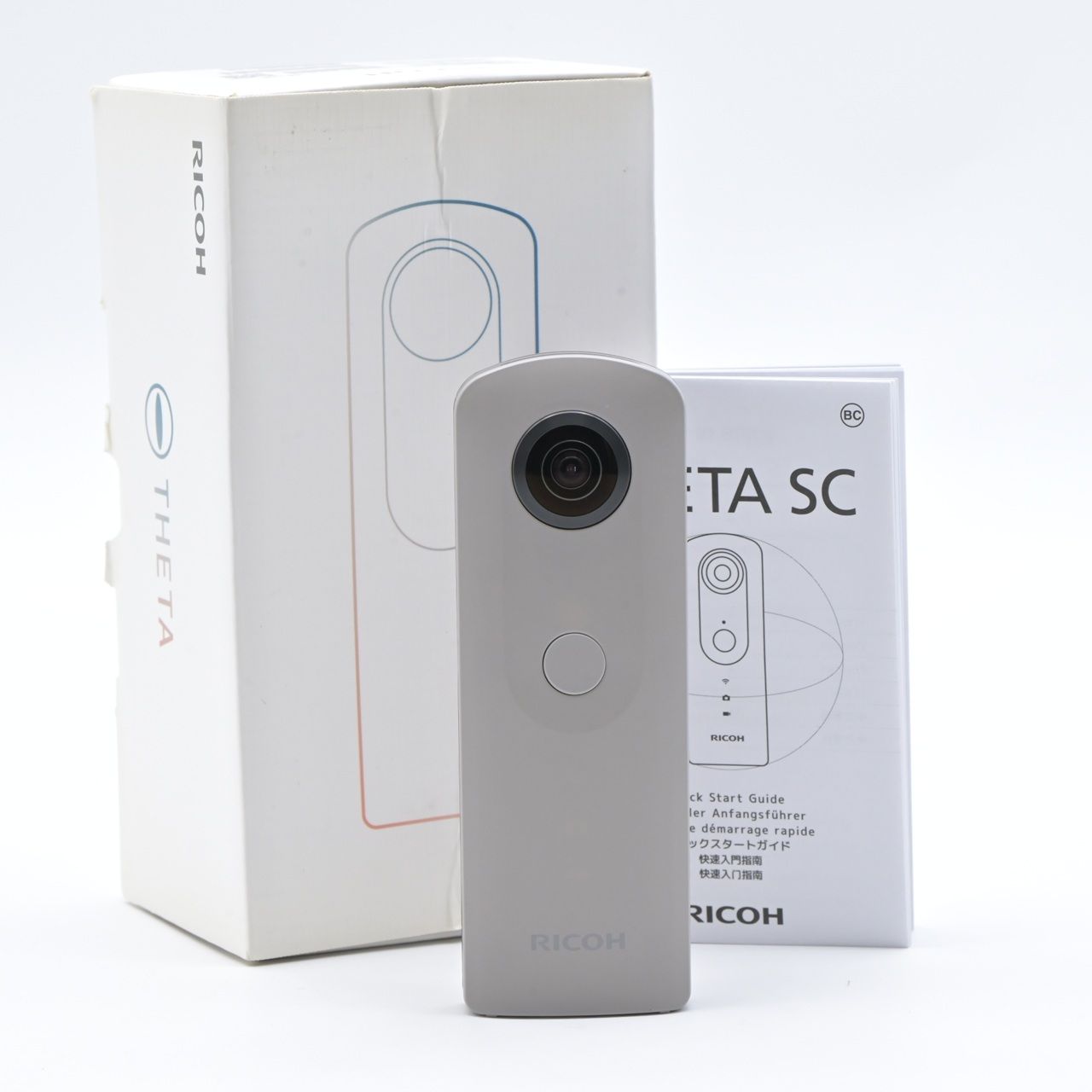 RICOH リコー 360度カメラ THETA SC ベージュ 全天球カメラ ビデオ
