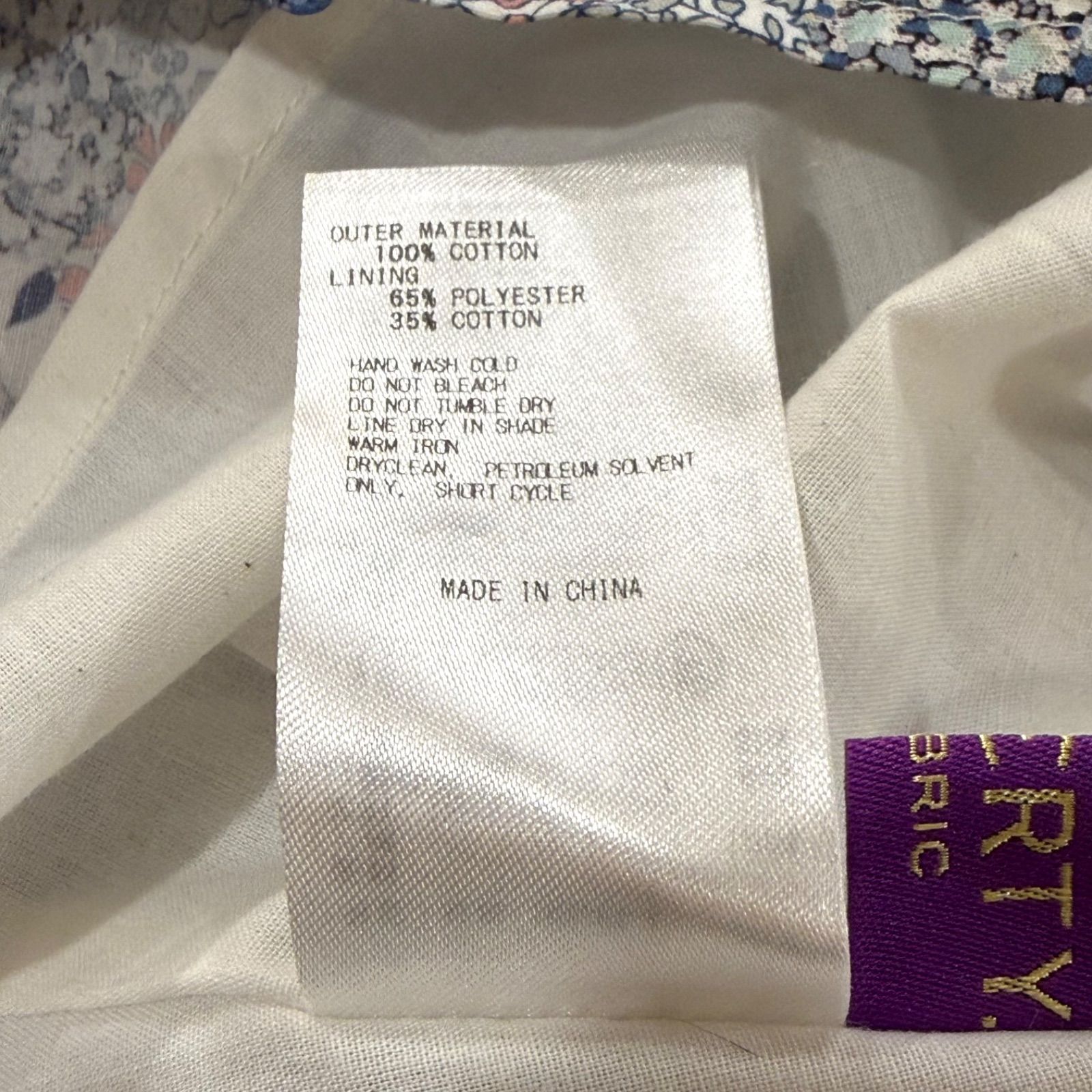 カラー ツハルバイサマンサモスモス リバティ パッチワーク柄 キャミワンピース み 評判が良い