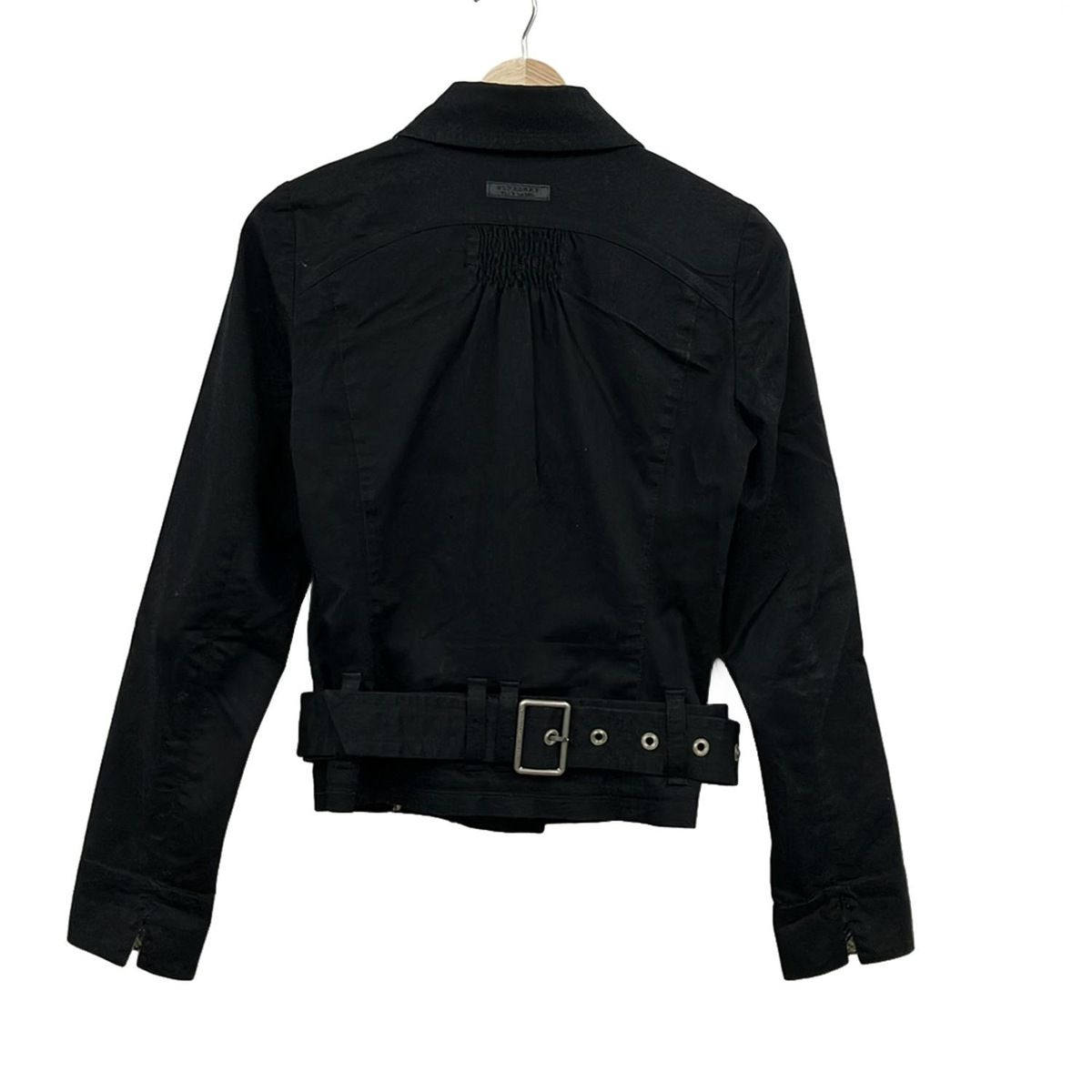 Burberry Blue Label バーバリーブルーレーベル ブルゾン サイズ38 M レディース - 黒 長袖 ジップアップ 春 秋