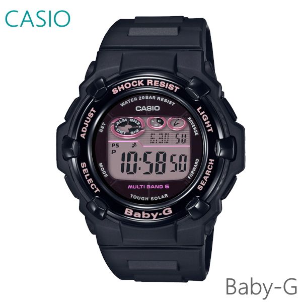 レディース 腕時計 カシオ BABY-G ソーラー 電波 BGR-3000UCB-1JF