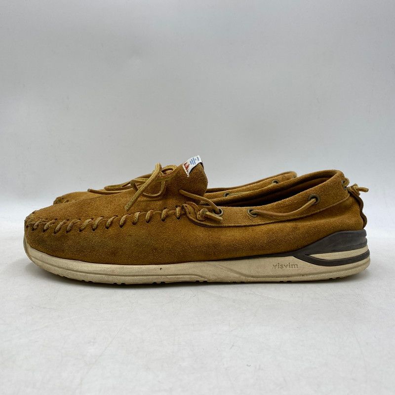 品 VISVIM ビズビム YUCCA MOC FOLK モカシン デッキシューズ 靴 164-251114-ay-03-izu