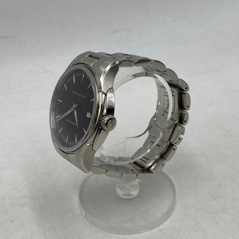品 ハミルトン JAZZ MASTER QUARTZ H 326650 ジャズマスター ビューマチック クォーツ 自動巻き 黒文字盤 腕時計 197 251114 ay 05 izu