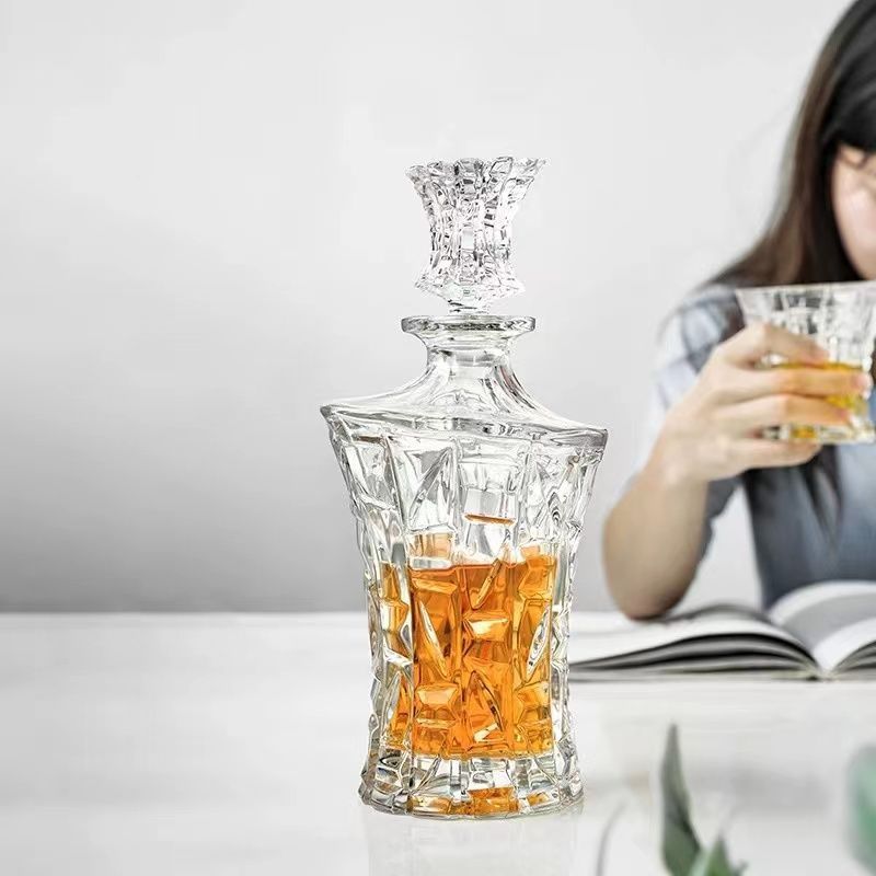 クリスタルガラス製デカンタ ペンダントペニス形状クリスタルガラス 400 ミリリットルユニークな