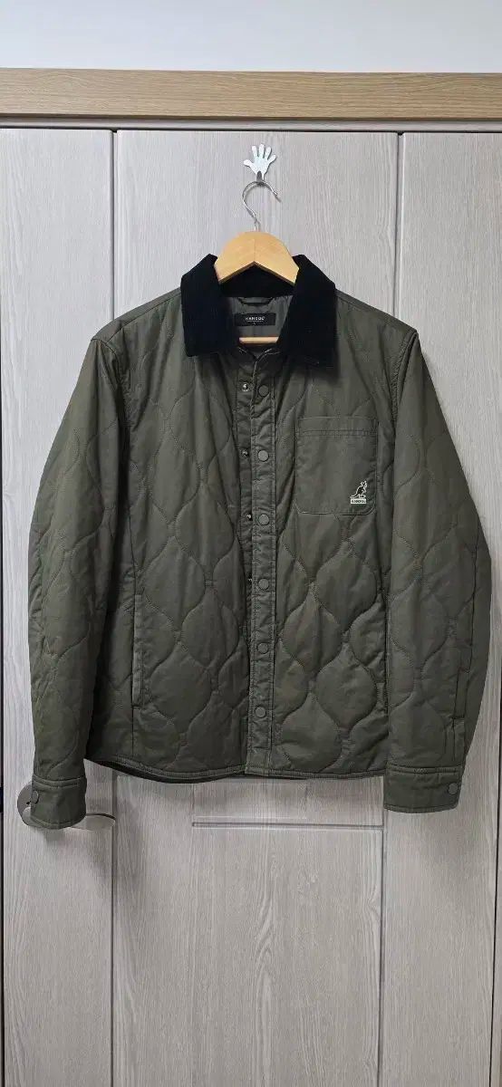カンゴール キルティング ジャケット カーキ L